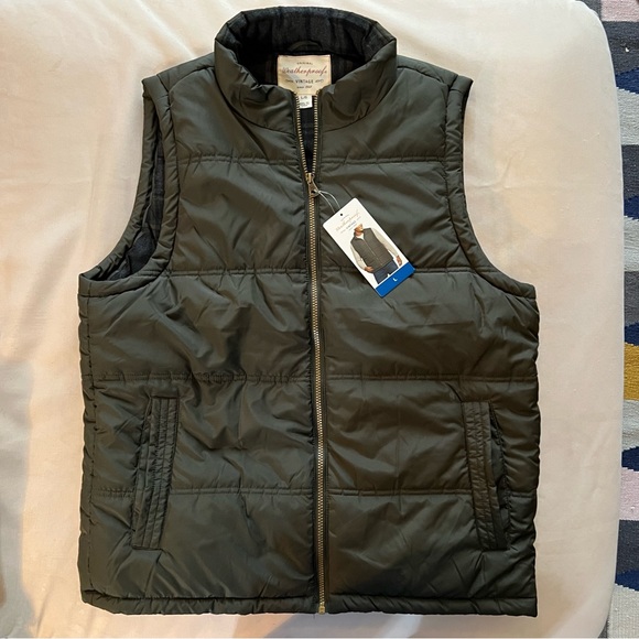Weatherproof Jackets & Coats Weatherproof Vintage Flannel Lined Puffer Vest Poshmark